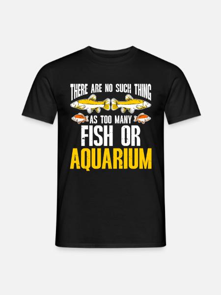 Aquariophile d’aquarium d’aquarium - T-shirt homme - noir