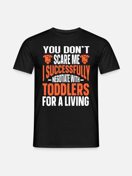 Babysitter Babysitting - Men's T-Shirt - black