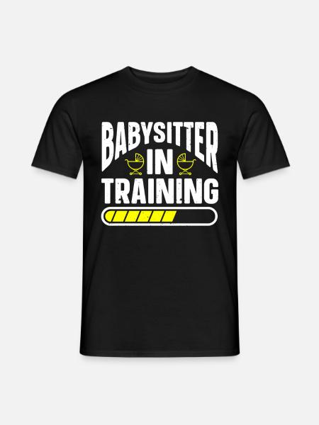 Babysitter Babysitting - Men's T-Shirt - black