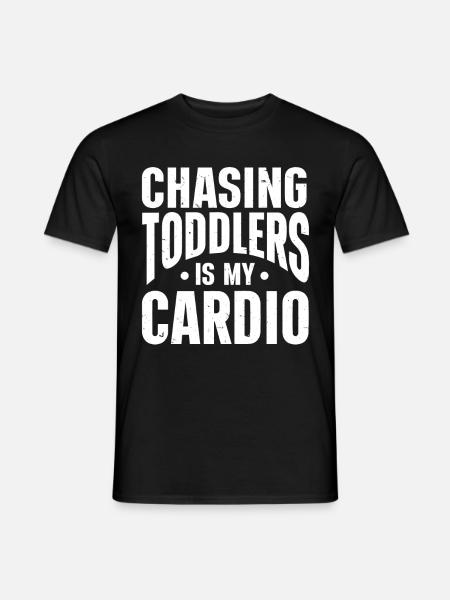 Babysitter Babysitting - Männer T-Shirt - Schwarz
