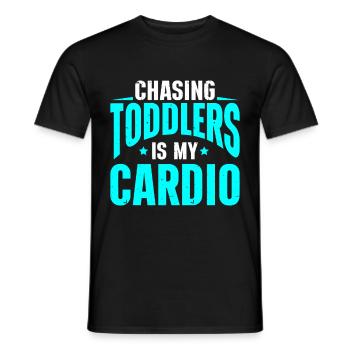 Babysitter Babysitting - Männer T-Shirt - Schwarz - Vorne - AI Model Male 178 light (178cm)