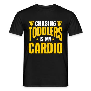 Babysitter Babysitting - Männer T-Shirt - Schwarz - Vorne - AI Model Male 178 light (178cm)
