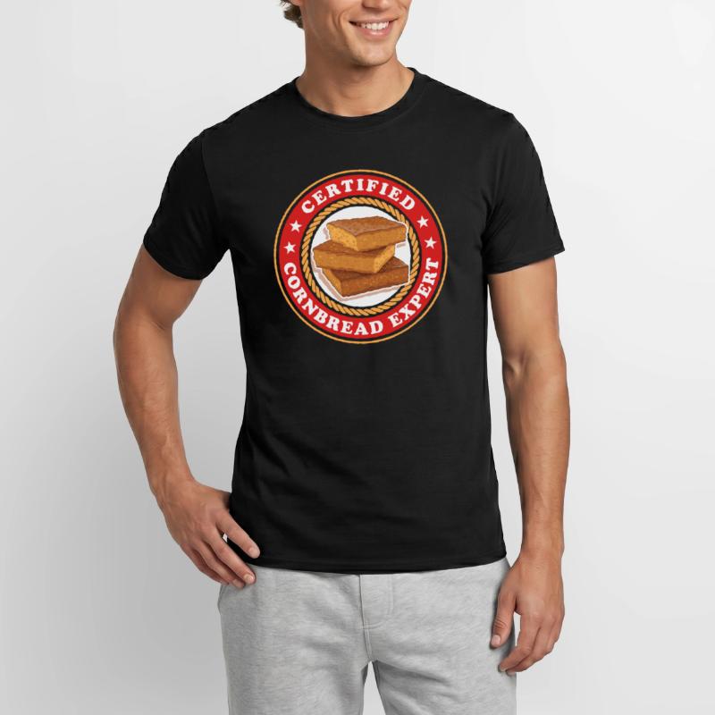 Cornbread Expert Cornbread Cornbreads Gift Men's T-Shirt