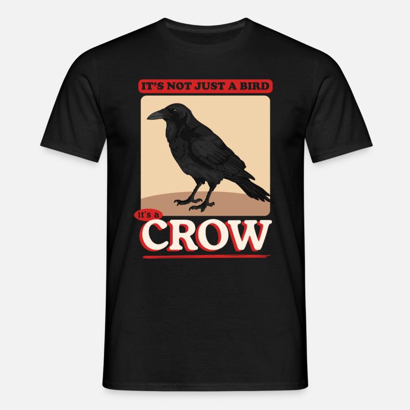Crows Birds Black Ravens Gift - Men's T-Shirt - black