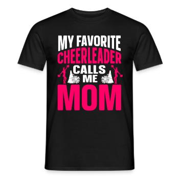 Cheerleading Cheerleader Base Flyer - Männer T-Shirt - Schwarz - Vorne - AI Model Male 178 light (178cm)