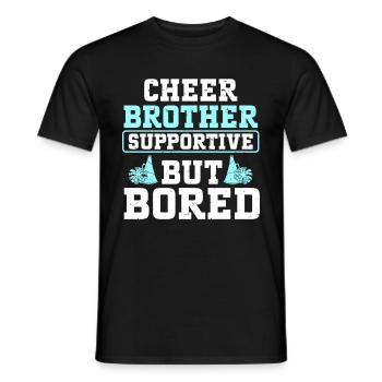 Cheerleading Cheerleader Base Flyer - Männer T-Shirt - Schwarz - Vorne - AI Model Male 178 light (178cm)