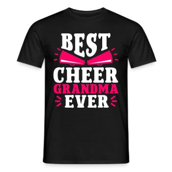 Cheerleading Cheerleader Base Flyer - Männer T-Shirt - Schwarz - Vorne - AI Model Male 178 light (178cm)