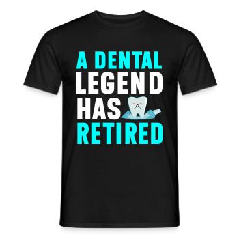 Dentist - Männer T-Shirt - Schwarz - Vorne - AI Model Male 178 light (178cm)