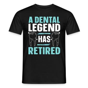 Dentist - Männer T-Shirt - Schwarz - Vorne - AI Model Male 178 light (178cm)