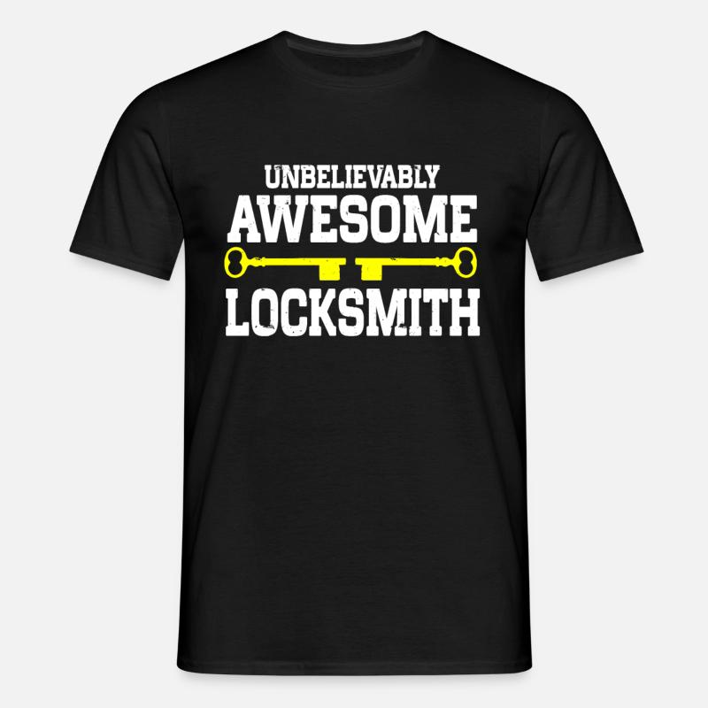 Locksmith Lockpicking Lockpicker - Männer T-Shirt - Schwarz