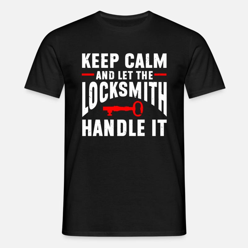 Locksmith Lockpicking Lockpicker - Men's T-Shirt - black