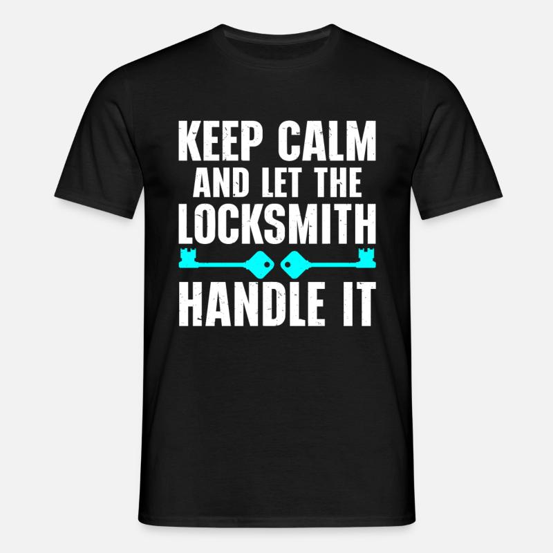 Locksmith Lockpicking Lockpicker - Men's T-Shirt - black