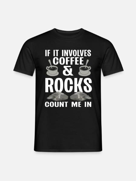 Collettore di rocce Geologia Geologo - T-shirt uomo - nero