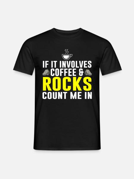 Rock Collector Geology Geologist - Men's T-Shirt - black