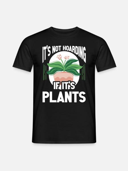 Plants Gardening Gardener - Men's T-Shirt - black