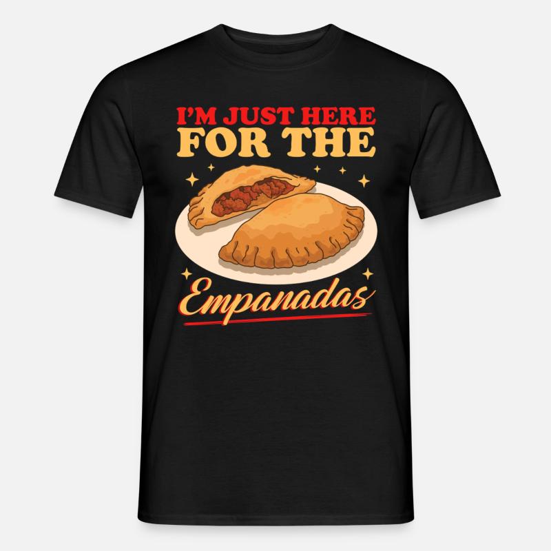 Empanadas Empanada Teigtasche Geschenke - Männer T-Shirt - Schwarz