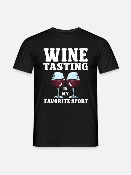 Wine Tasting Funny Wine Lover - Men's T-Shirt - black