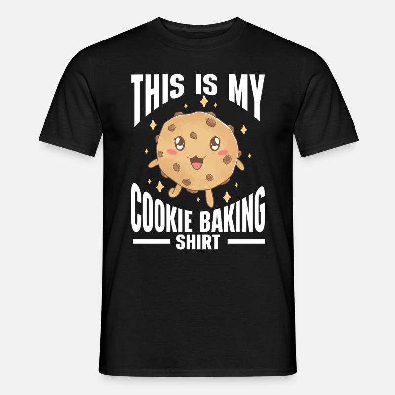 Baking Bakery Baker - Männer T-Shirt - Schwarz