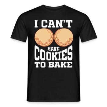 Baking Bakery Baker - Männer T-Shirt - Schwarz - Vorne - AI Model Male 178 light (178cm)