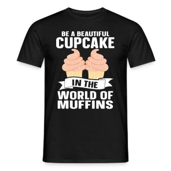 Baking Bakery Baker - Men's T-Shirt - black - Front - AI Model Male 178 light (178cm)