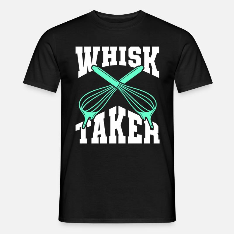 Baking Bakery Baker - Männer T-Shirt - Schwarz