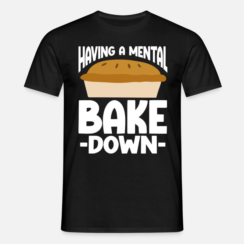 Baking Bakery Baker - Men's T-Shirt - black