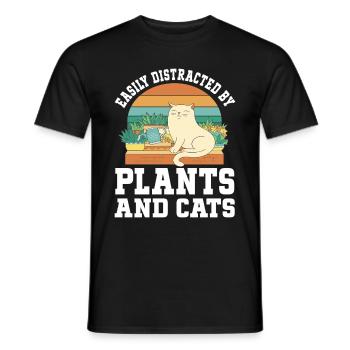 Jardinage Horticulture Jardinier - T-shirt homme - noir - Devant - AI Model Male 178 light (178cm)