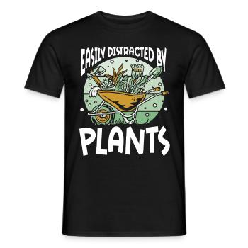 Jardinage Horticulture Jardinier - T-shirt homme - noir - Devant - AI Model Male 178 light (178cm)