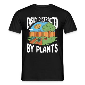 Jardinage Horticulture Jardinier - T-shirt homme - noir - Devant - AI Model Male 178 light (178cm)