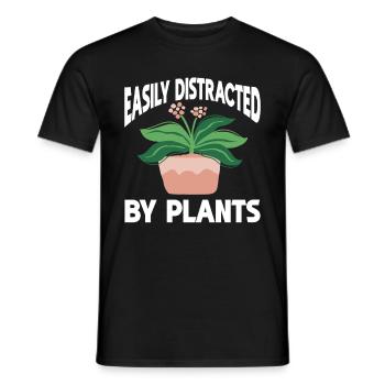 Jardinage Horticulture Jardinier - T-shirt homme - noir - Devant - AI Model Male 178 light (178cm)
