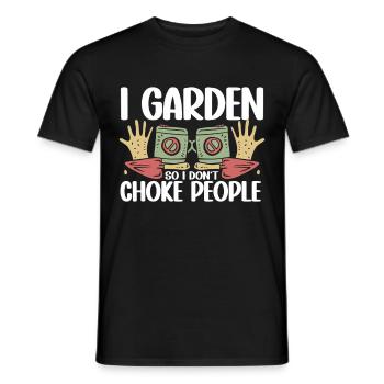 Gardening Horticulture Gardener - Männer T-Shirt - Schwarz - Vorne - AI Model Male 178 light (178cm)