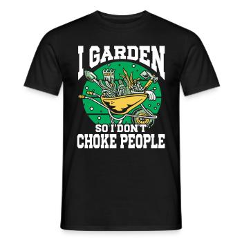 Gardening Horticulture Gardener - Männer T-Shirt - Schwarz - Vorne - AI Model Male 178 light (178cm)