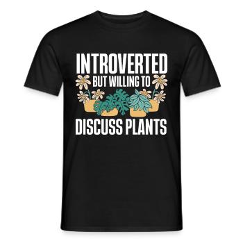 Jardinage Horticulture Jardinier - T-shirt homme - noir - Devant - AI Model Male 178 light (178cm)