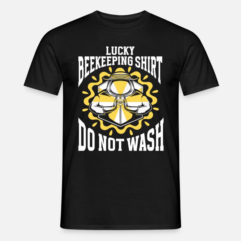 Beekeeping Bees Beekeeper - Männer T-Shirt - Schwarz