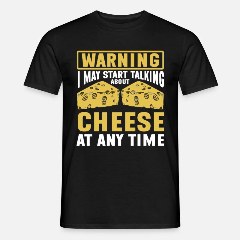 Cheese Making Cheese Lover - Männer T-Shirt - Schwarz