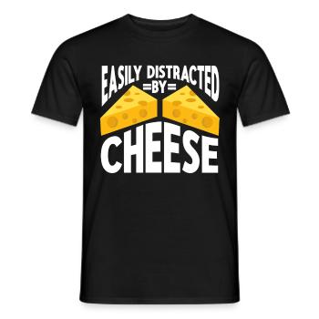 Fromagerie Amateur de fromage - T-shirt homme - noir - Devant - AI Model Male 178 light (178cm)