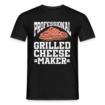 Fromagerie Amateur de fromage - T-shirt homme - noir - Devant - AI Model Male 178 light (178cm)