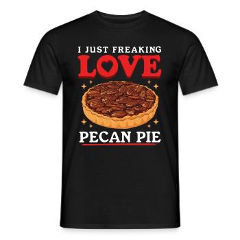 Pecan Pie Pecan Pie Gifts - Men's T-Shirt - black - Front - AI Model Male 178 light (178cm)