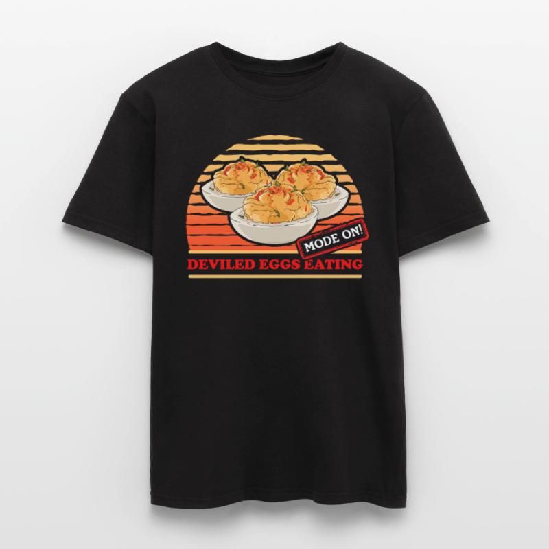 Deviled Eggs Gefüllte Eier Geschenk Männer T-Shirt