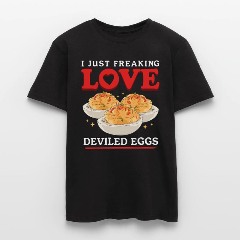 Deviled Eggs Gefüllte Eier Geschenke Männer T-Shirt