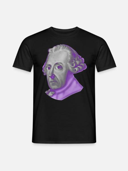 Friedrich II. - Männer T-Shirt - Schwarz