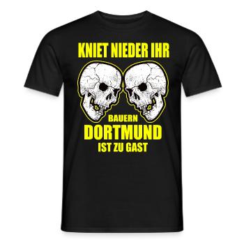 Dortmund Fußball Südtribüne Fan Geschenke - Männer T-Shirt - Schwarz - Vorne - AI Model Male 178 light (178cm)