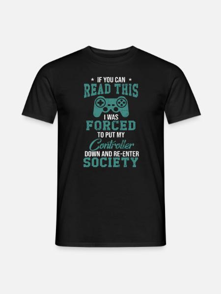 gaming - Men's T-Shirt - black