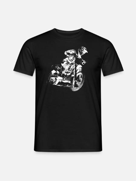 motorcross gift - Men's T-Shirt - black
