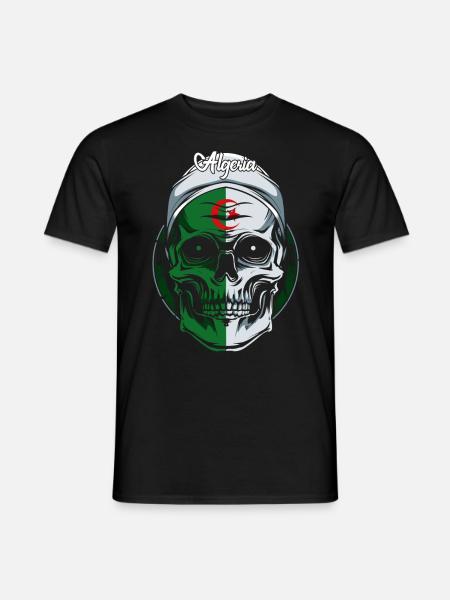 Algeria - Men's T-Shirt - black