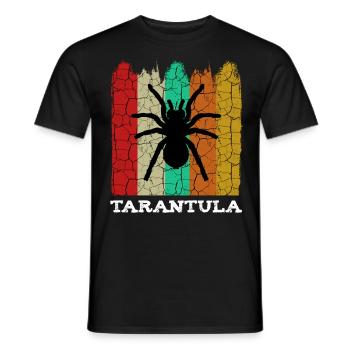 tarentule - T-shirt homme - noir - Devant - AI Model Male 178 light (178cm)