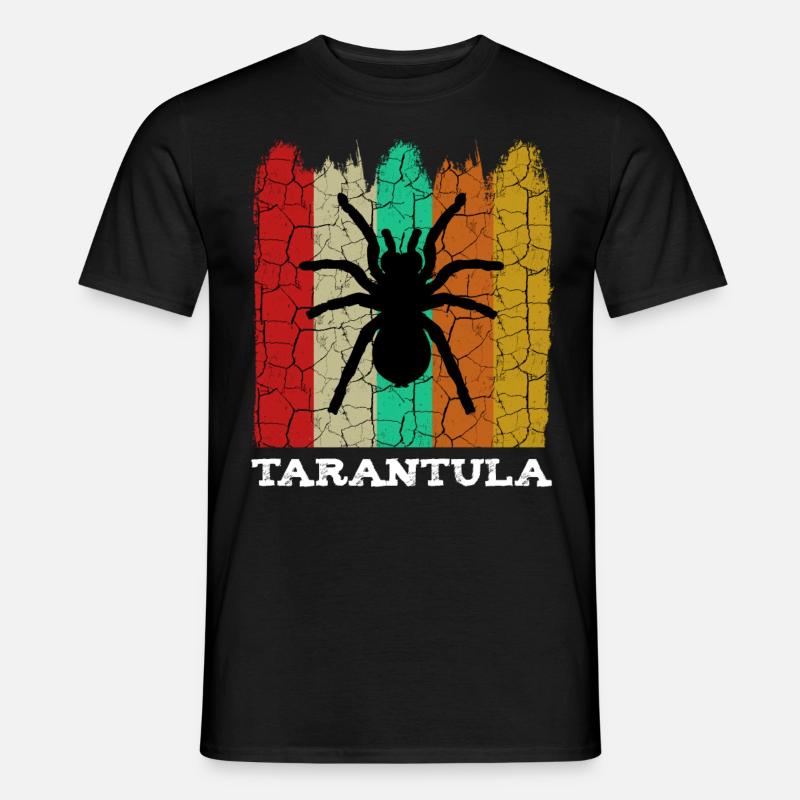 Vogelspinne - Männer T-Shirt - Schwarz