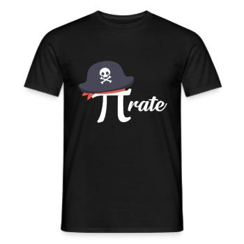 Mathematics - Men's T-Shirt - black - Front - AI Model Male 178 light (178cm)