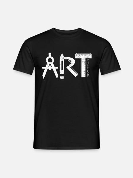 Architecte Jeu De Mots Cool Cadeau D'architecture - T-shirt homme - noir