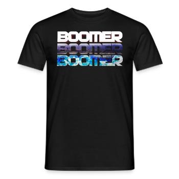 TRIPLE BOOMER - T-shirt homme - noir - Devant - AI Model Male 178 light (178cm)